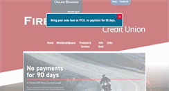Desktop Screenshot of firefighterscu.org