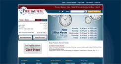 Desktop Screenshot of firefighterscu.com